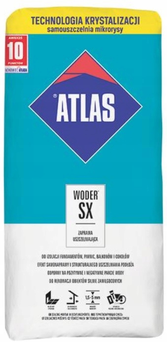 ATLAS Woder SX tesniaca malta 25kg