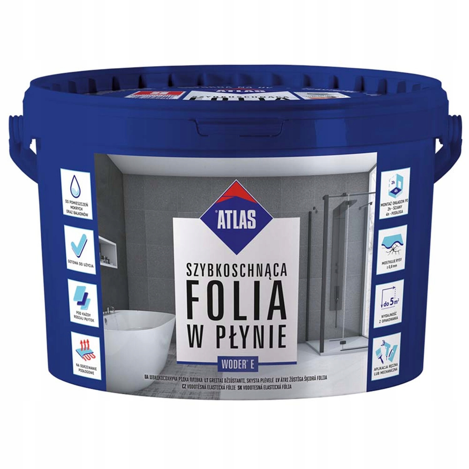 Izolácia z tekutej fólie Atlas