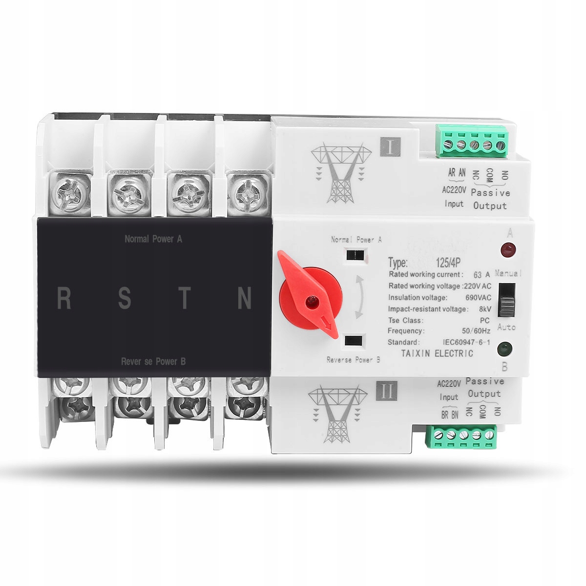 Automatický prepínač Power Switch Taxnele ATS 100A