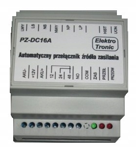 AUTOMATICKÝ VÝKONOVÝ SPÍNAČ 16A PZDC