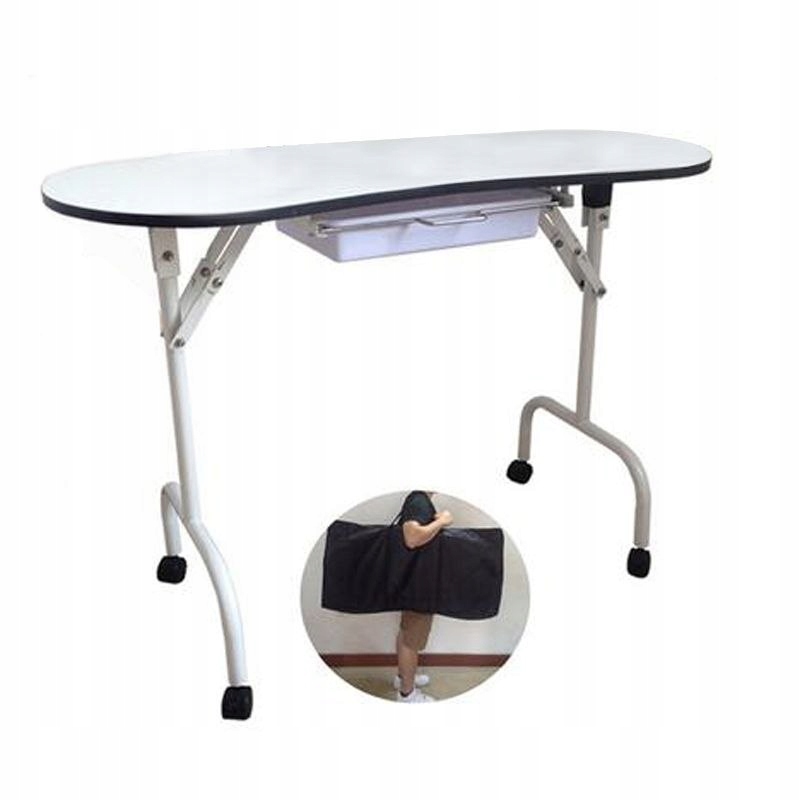 ZATVÁRACÍ STOL ActivShop 4031 BIELY + SUPER TAŠKA