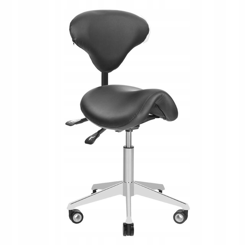 KOZMETICKÁ STOLICA ActivShop AZZURRO 037S ČIERNA