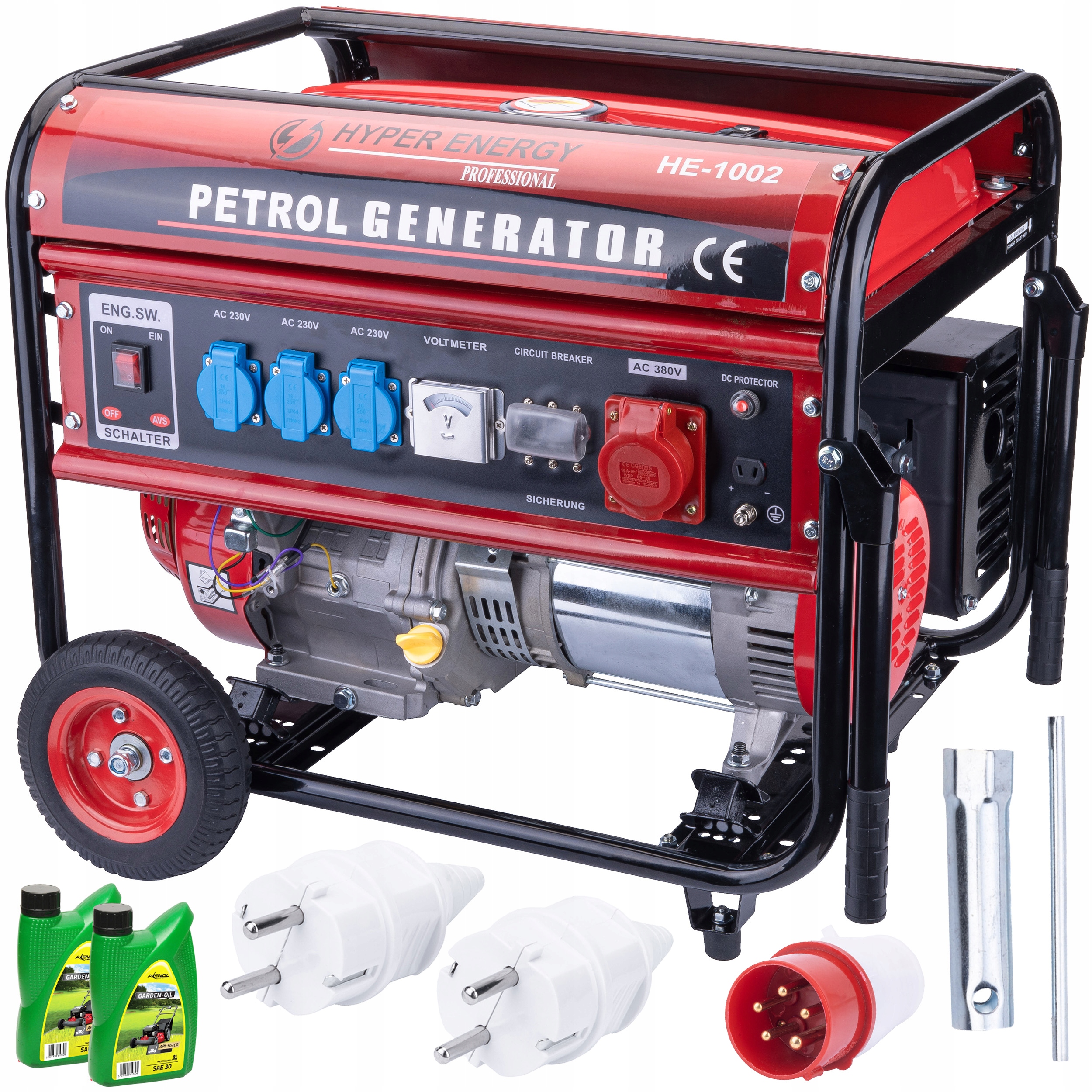 Elektrický generátor s výkonom 5000 W