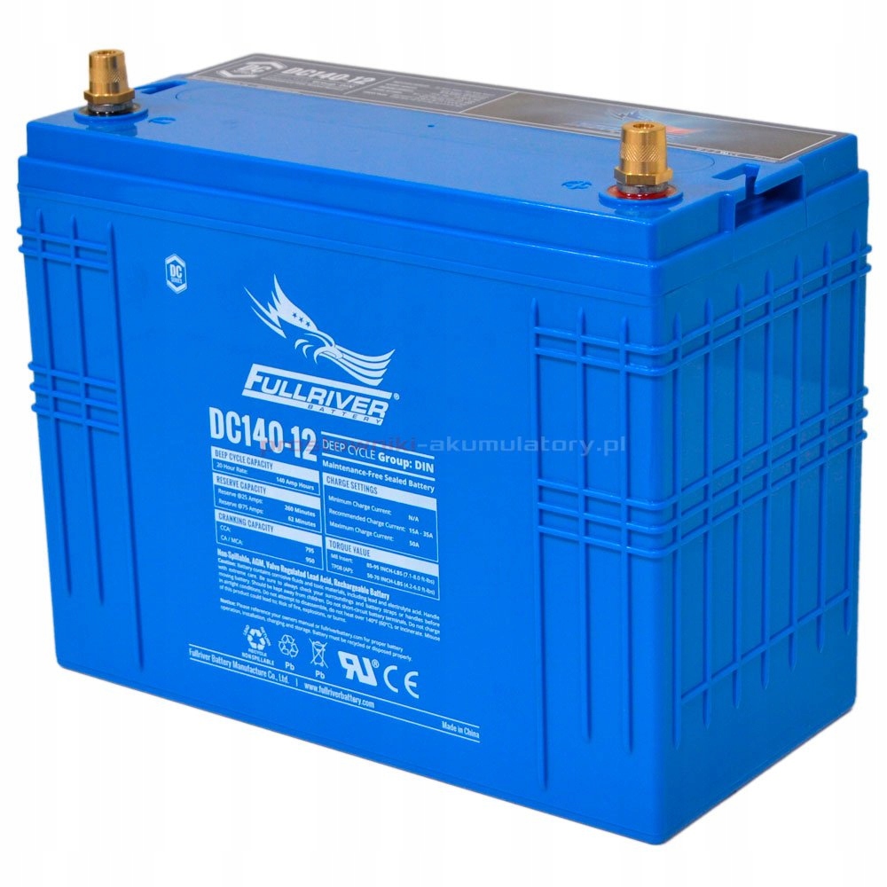 Batéria Fullriver AGM DC140-12 12V 140Ah 795A