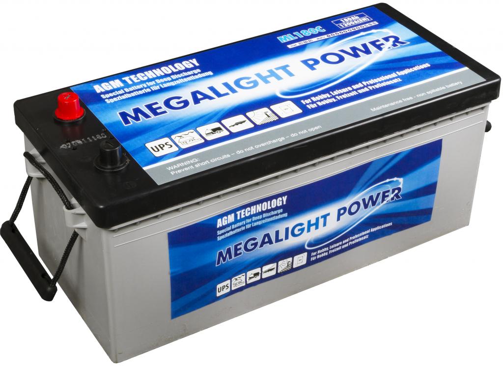 Batéria MEGALIGHT AGM 230Ah fotovoltaická