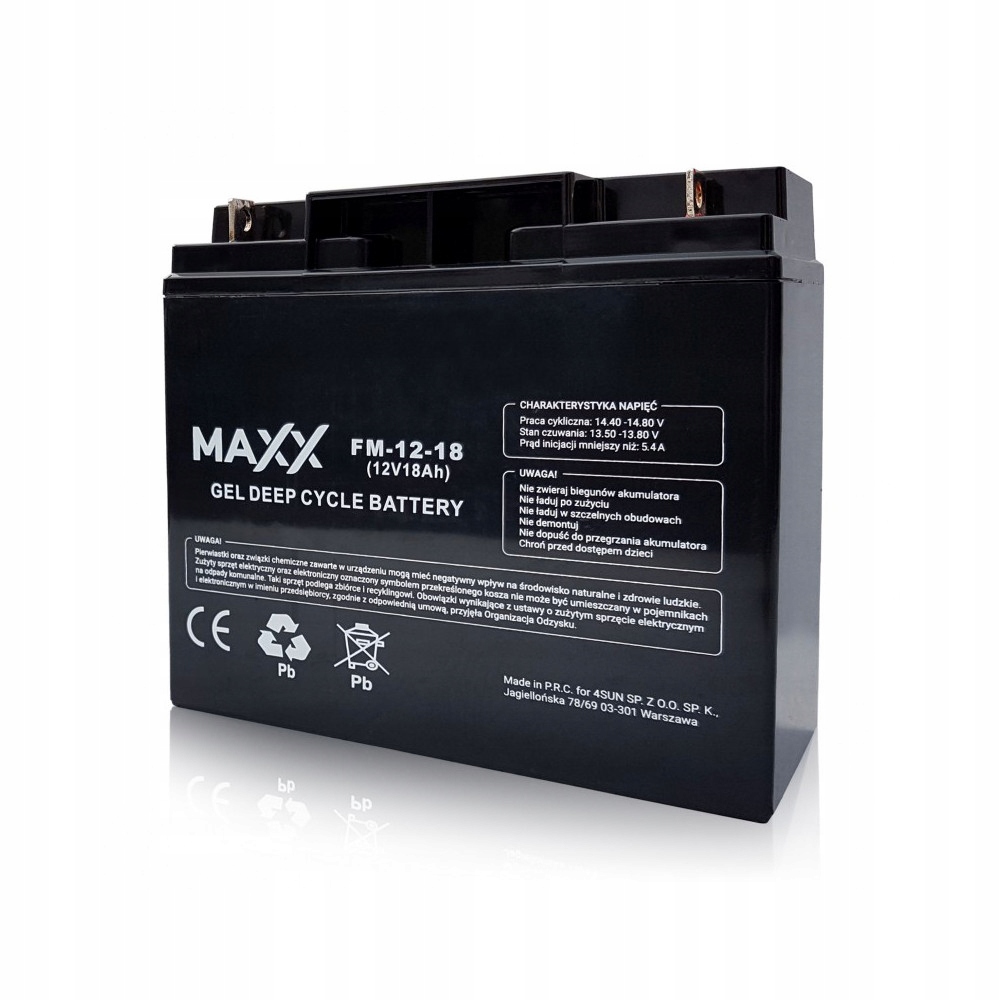 Gélová batéria 12-FM-18 18Ah 12V