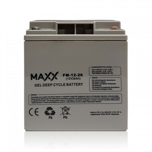 Gélová batéria 12-FM-26 26Ah 12V