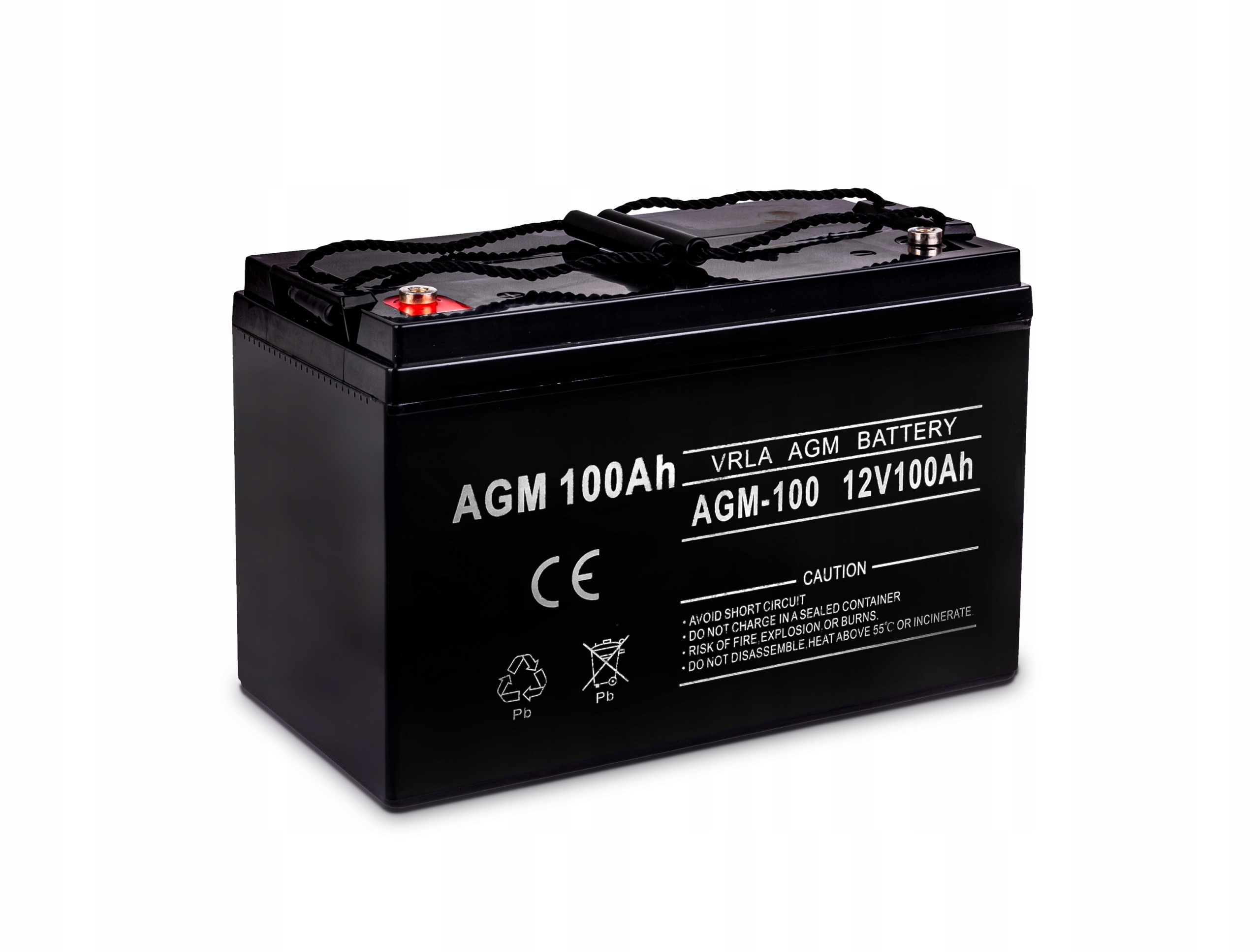 AGM gélová batéria pre napájanie, UPS 12V 100Ah