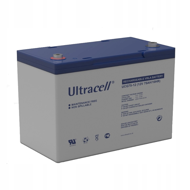 Akumulátor Ultracell GEL UCG 12V 75Ah