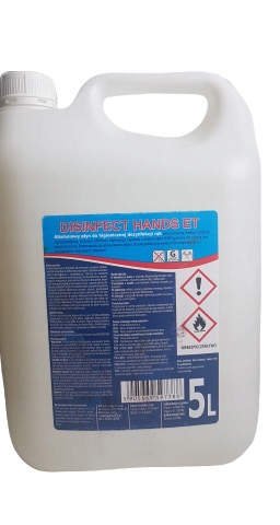 Alkoholická kvapalina na hygienickú dezinfekciu rúk 5L