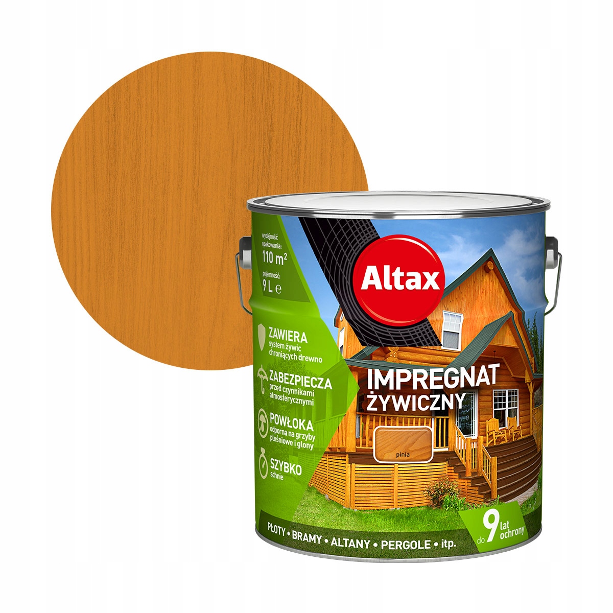 Impregnácia živicou Altax 9L Pinia