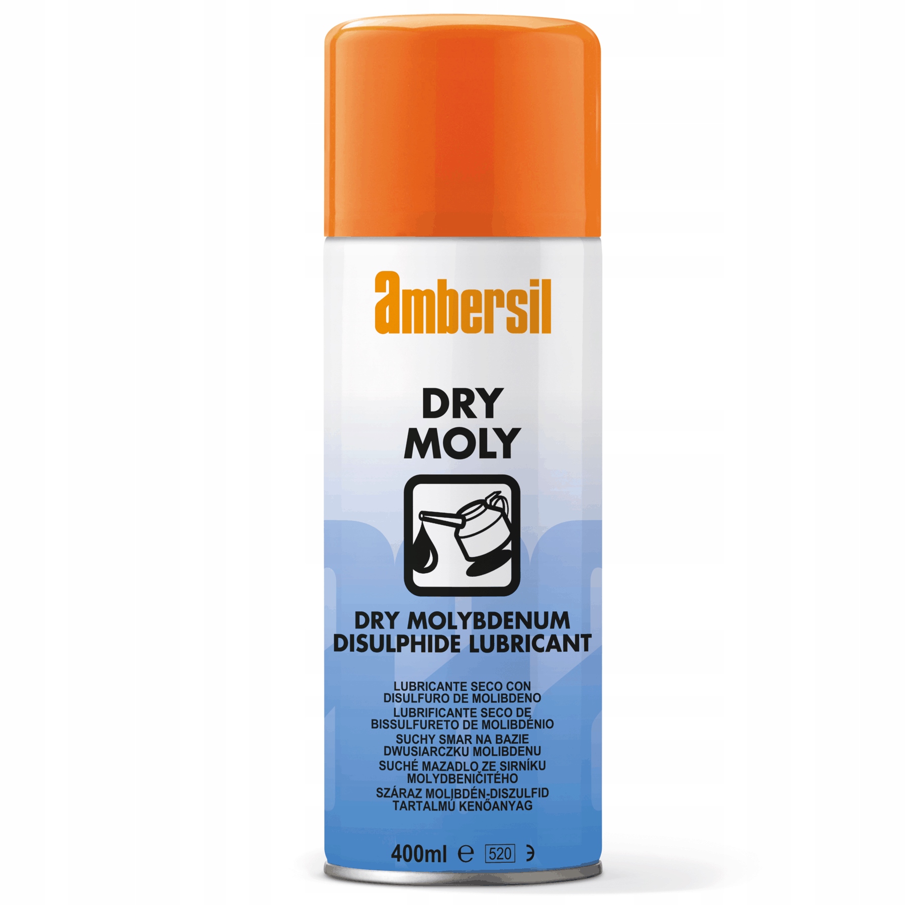 Ambersil DRY MOLY suché mazivo pre ložiská MoS2 + 400C