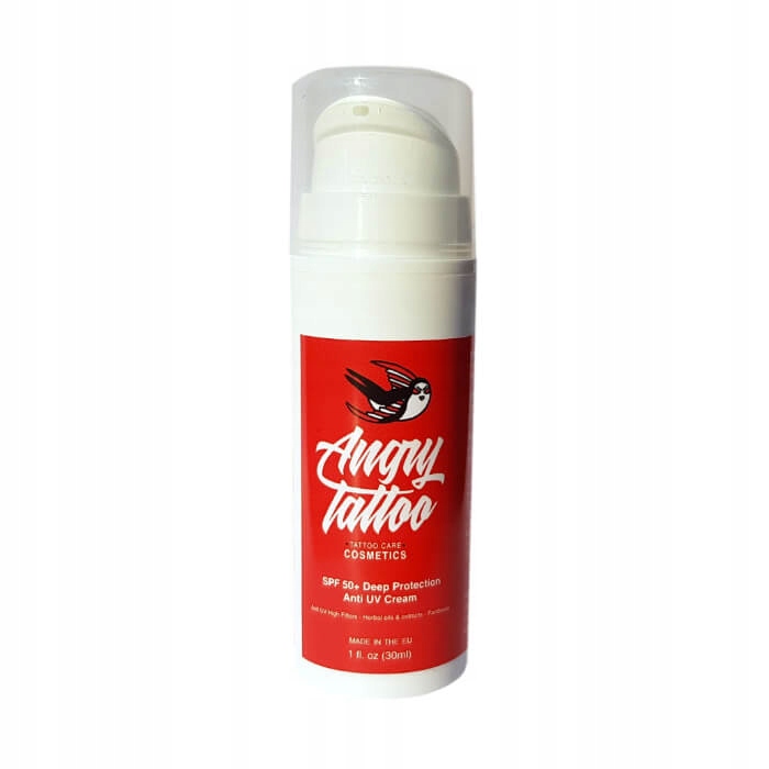 Angry Tattoo SPF50 + Anti UV krém 30 ml