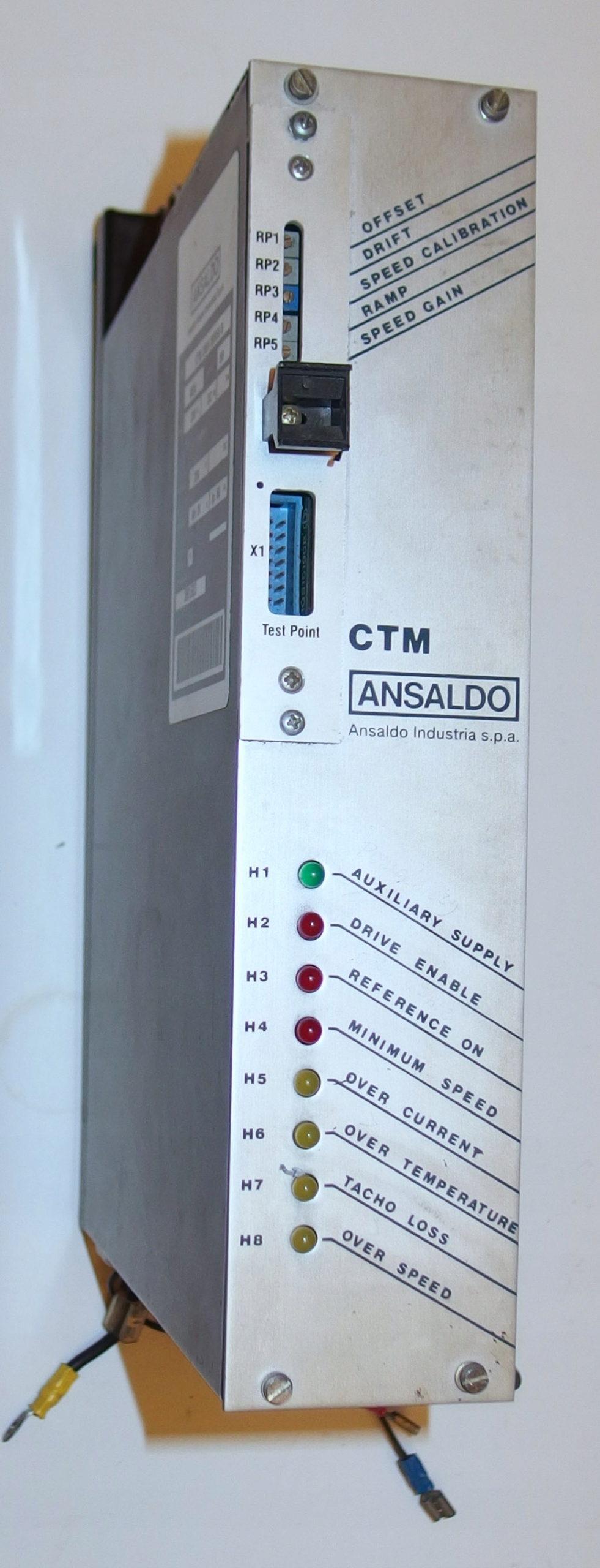 Budič servomotora pohonu Ansaldo CTM 200V 50A