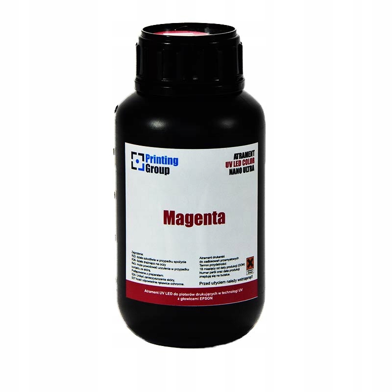 ELASTICKÝ UV atrament pre 500 ml plotny MAGENTA
