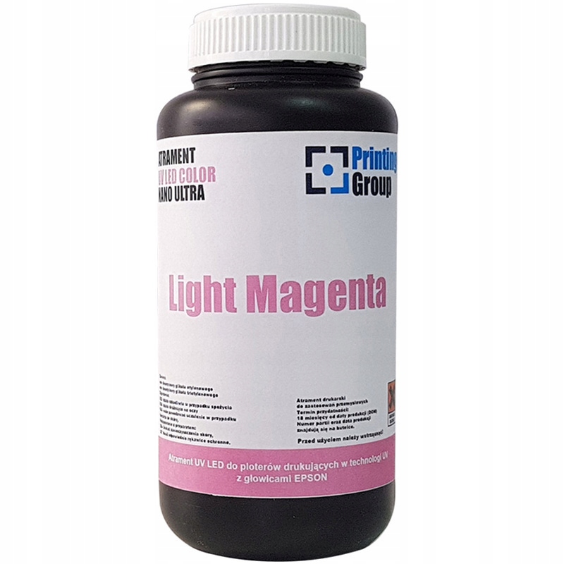 Flexibilný atrament UV LIGHT MAGENTA 1l