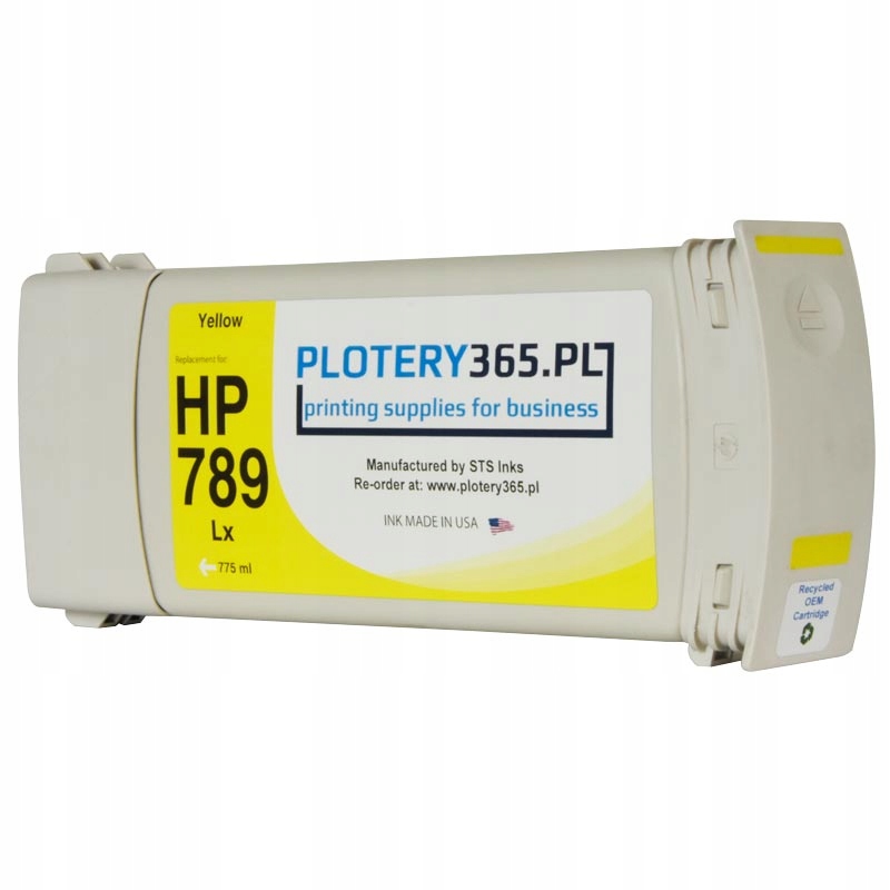 Žltý atrament HP Latex HP789 Designjet L25500