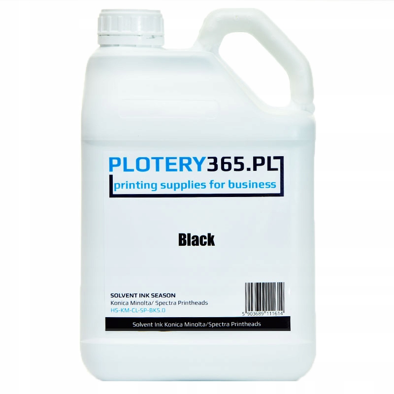 Atrament Twardy Solwent Season Black 5L