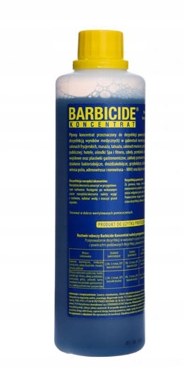KONCENTRÁT BARBICÍDU NA DEZINFEKCIU 500ml