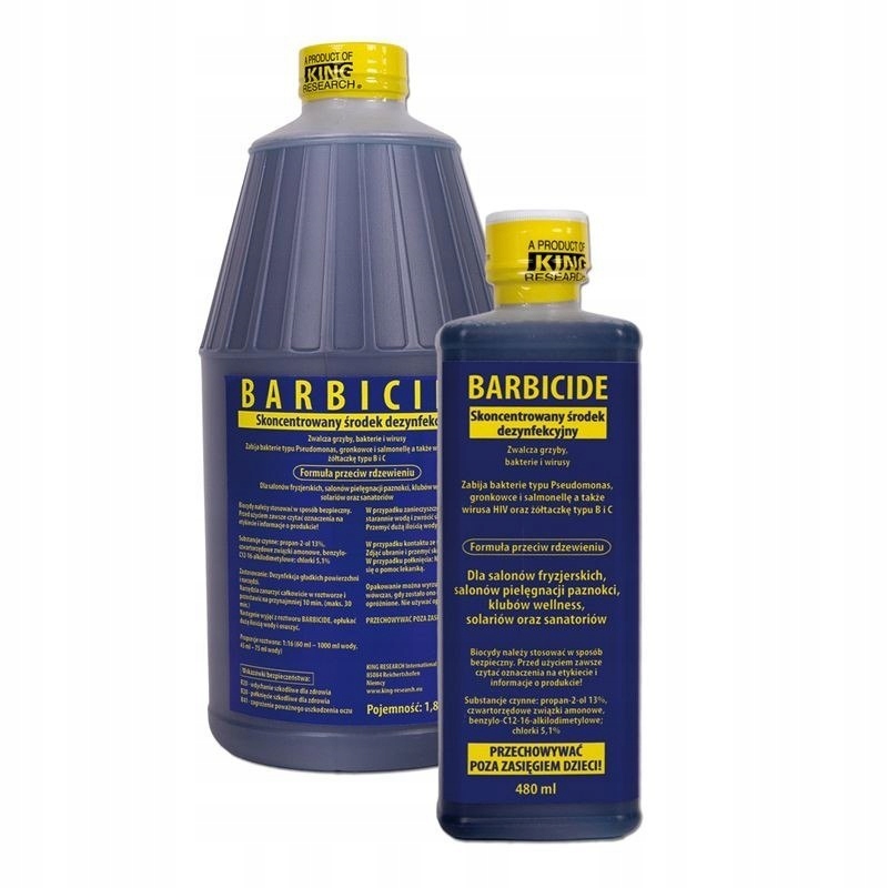 BARBICÍD Koncentrát, dezinfekčné nástroje 1900ml