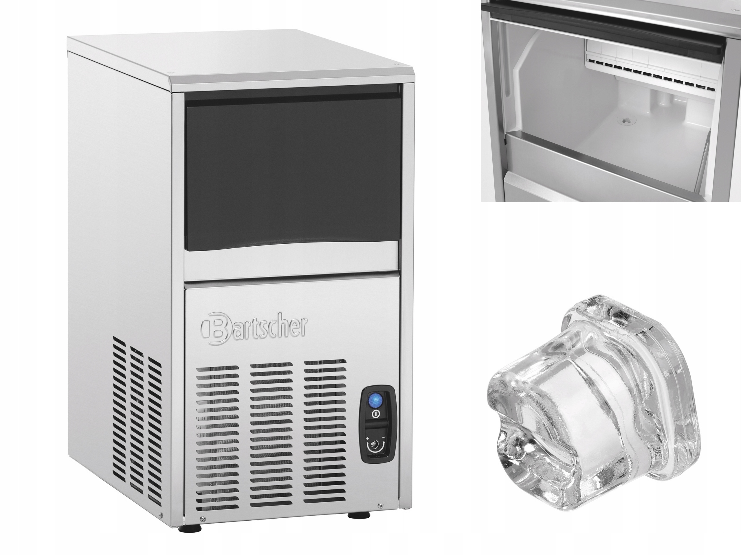 BARMAN'S ICE CUBE 21kg / 24h BARTSCHER