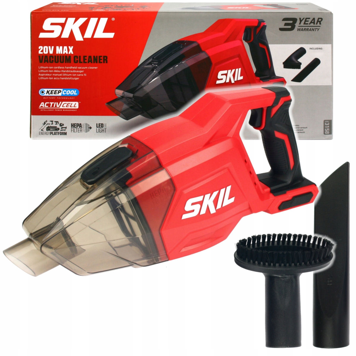 Skil 20V Max (18V) Energy Platform 0 W priemyselný vysávač