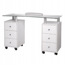 BEAUTY SYSTEM Manikúrny stôl BD-3425-1 WHITE T