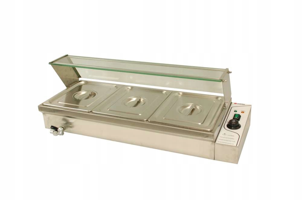 SPOJIČ S KRYTOM 3x GN 1/2 COOKPRO 570030001