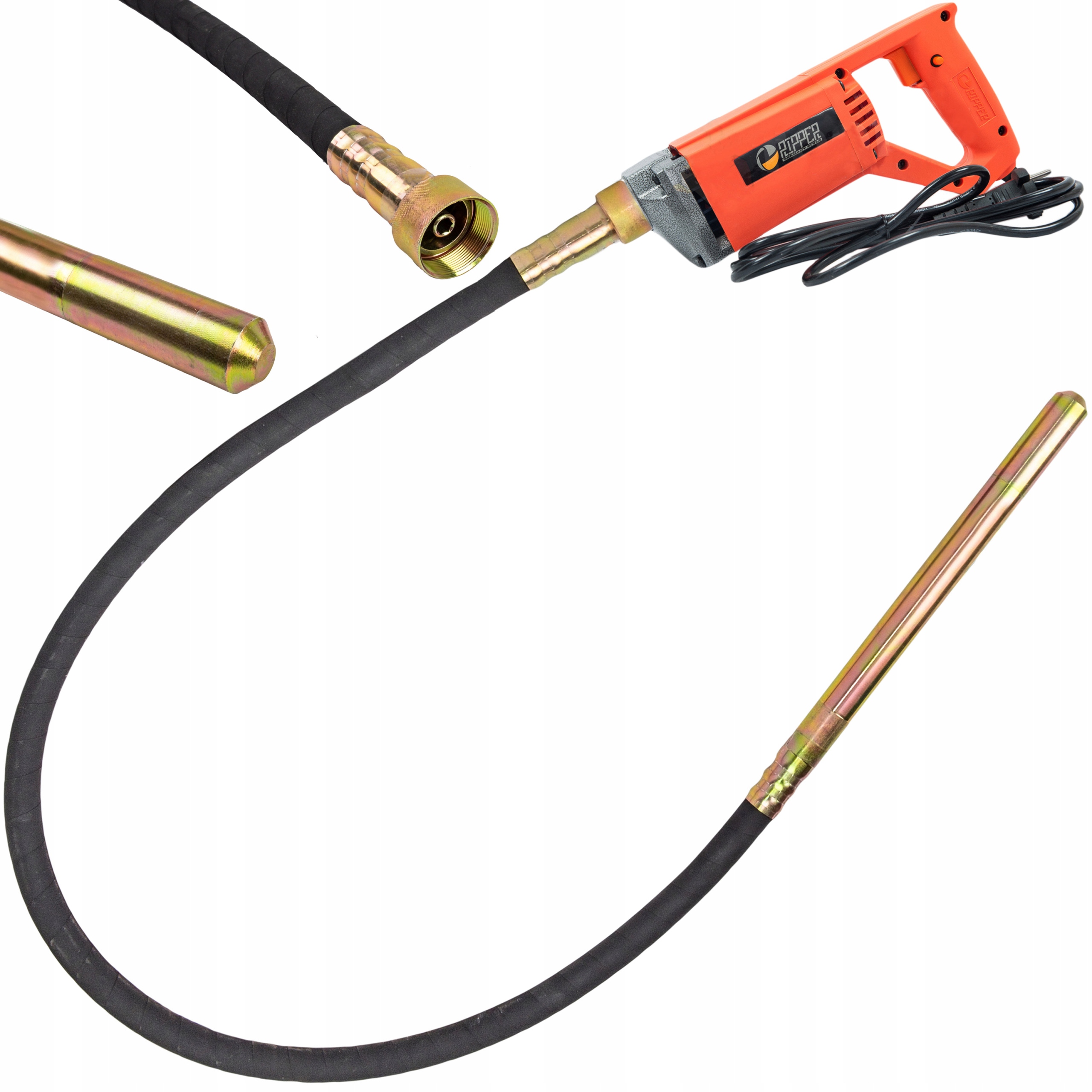 Vibrátor na betón MP 1300 W 4500 ot./min
