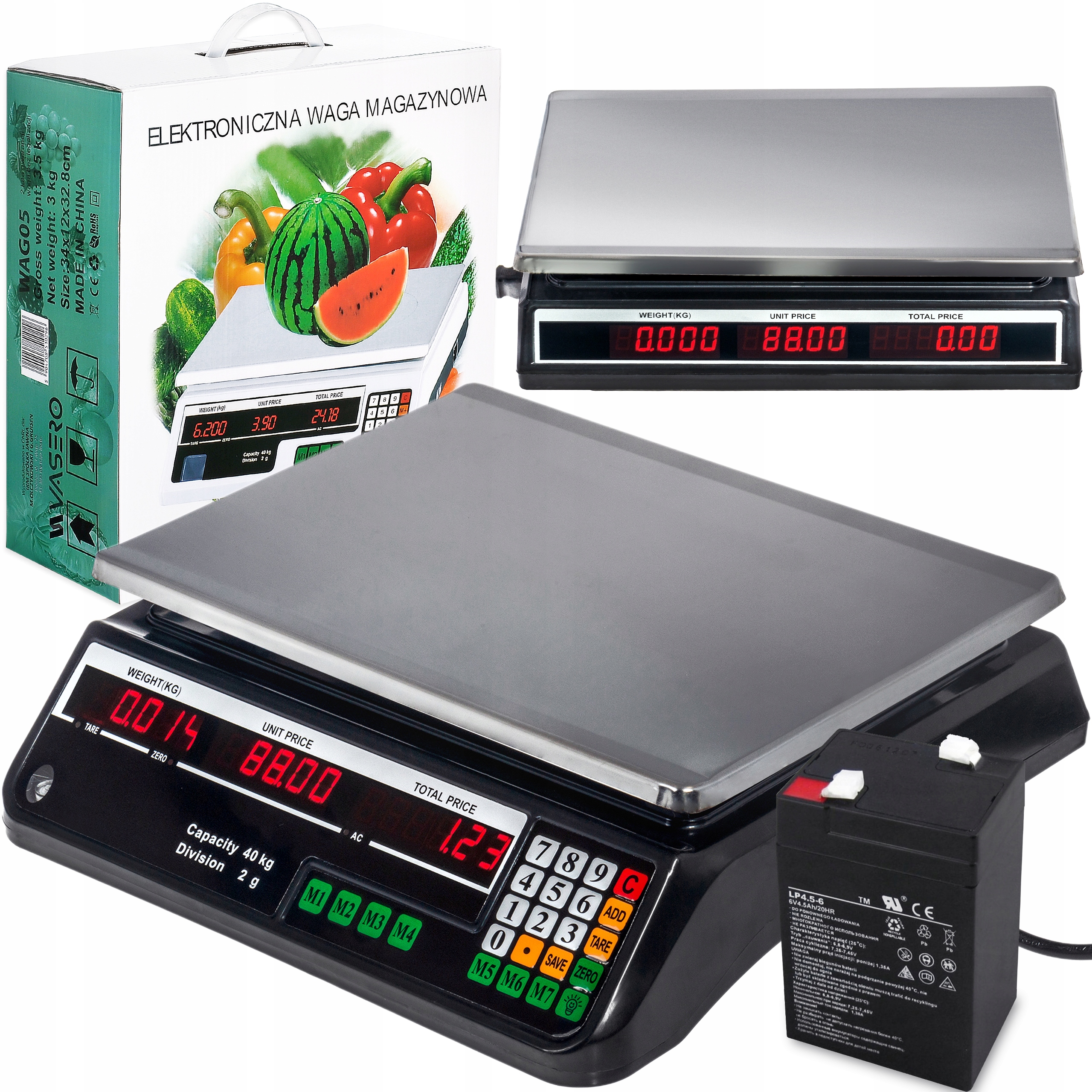 VASERO Shop Váha 40 kg x 1 g