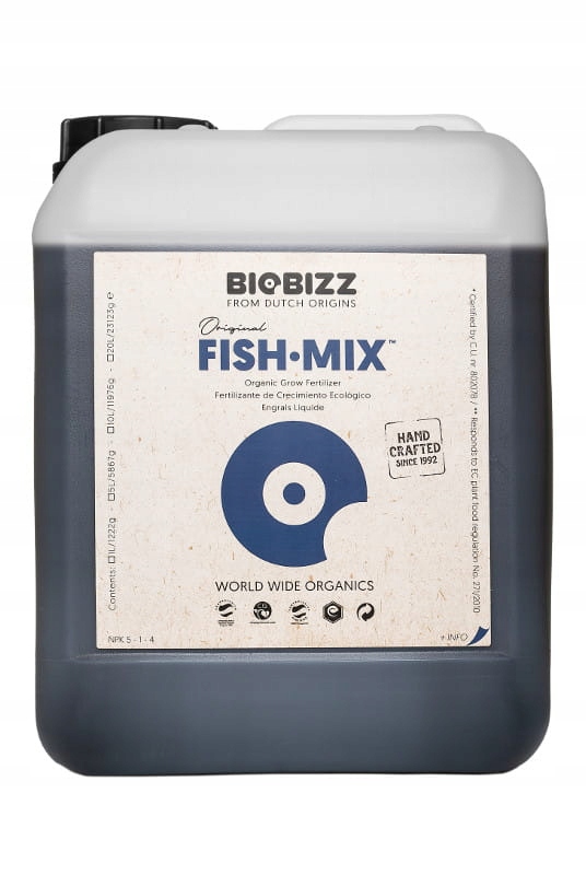 Biobizz tekuté viaczložkové hnojivo 5 kg 5 l