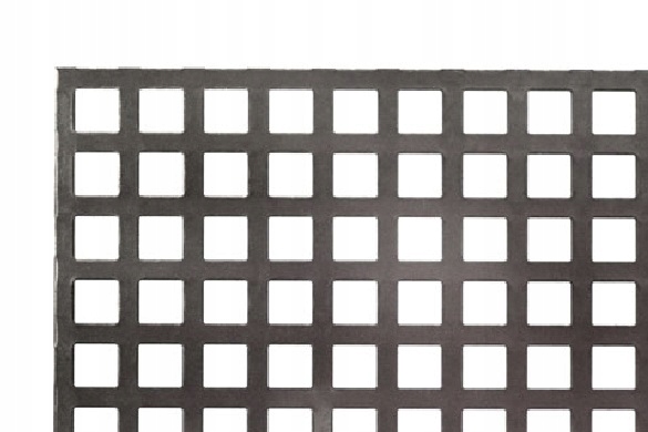 PERFOROVANÝ LIST Qg10-15 ŠTVORCA 1m x 1m 1mm OČI