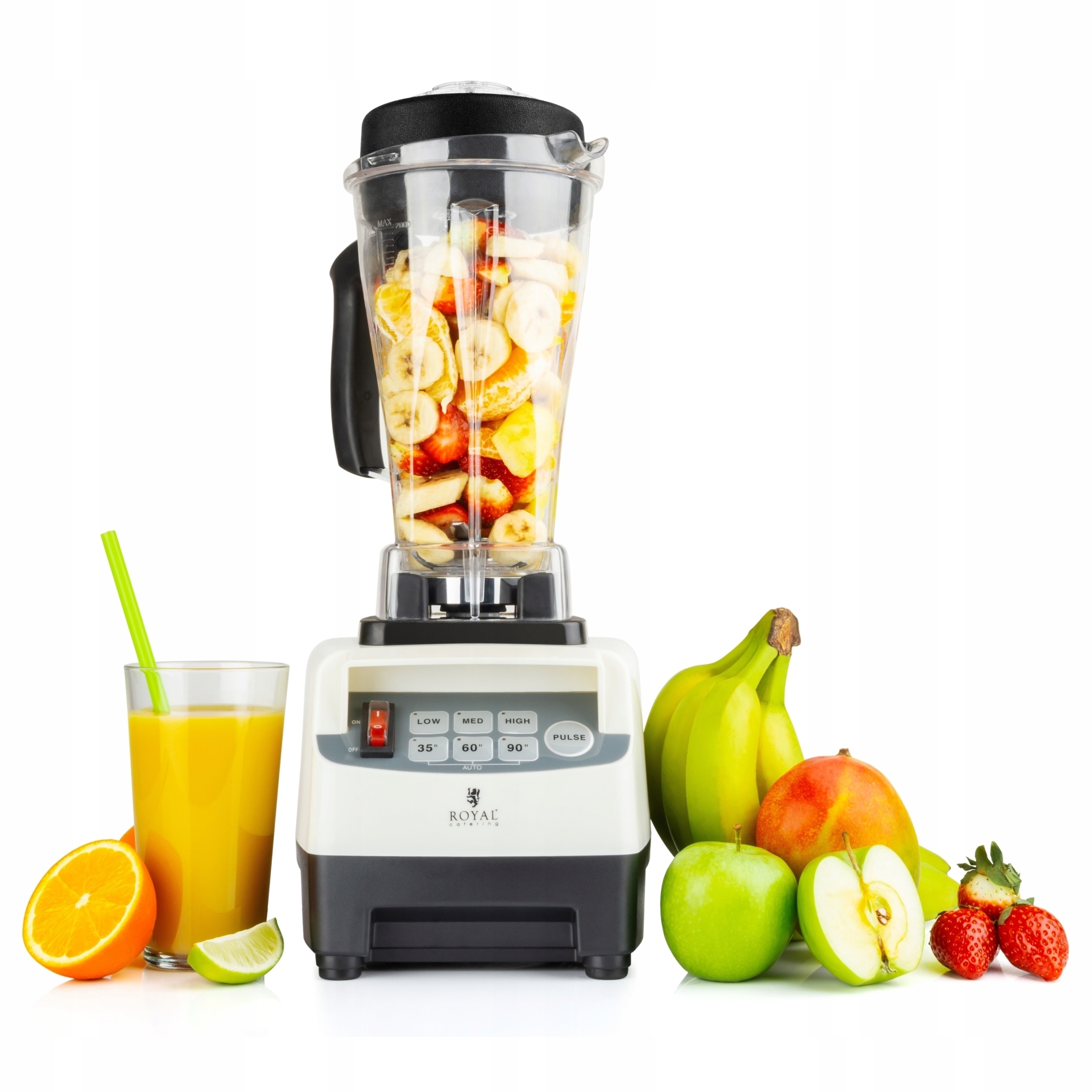 BAROVÝ MIXÉR 2 LITRY SMOOTHIE KOKTAILOVÝ MIEŠAČ