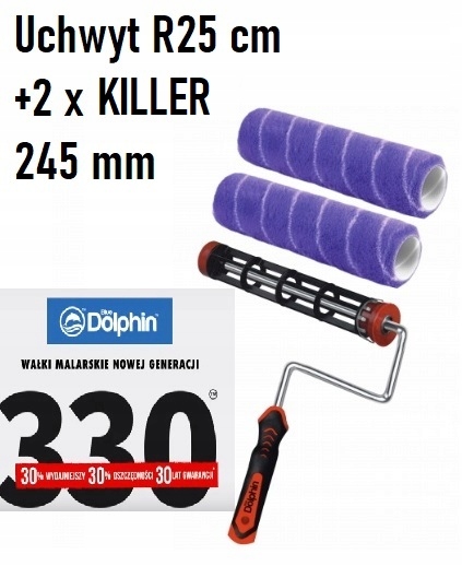 BLUE DOLPHIN ROLLER + 2 X KAZETOVÝ ZABÍJAČ 245 / 9mm S330