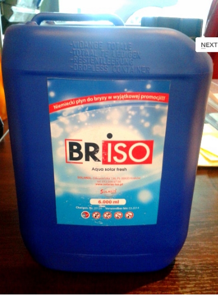 BRISO aqua solar fresh - vánok