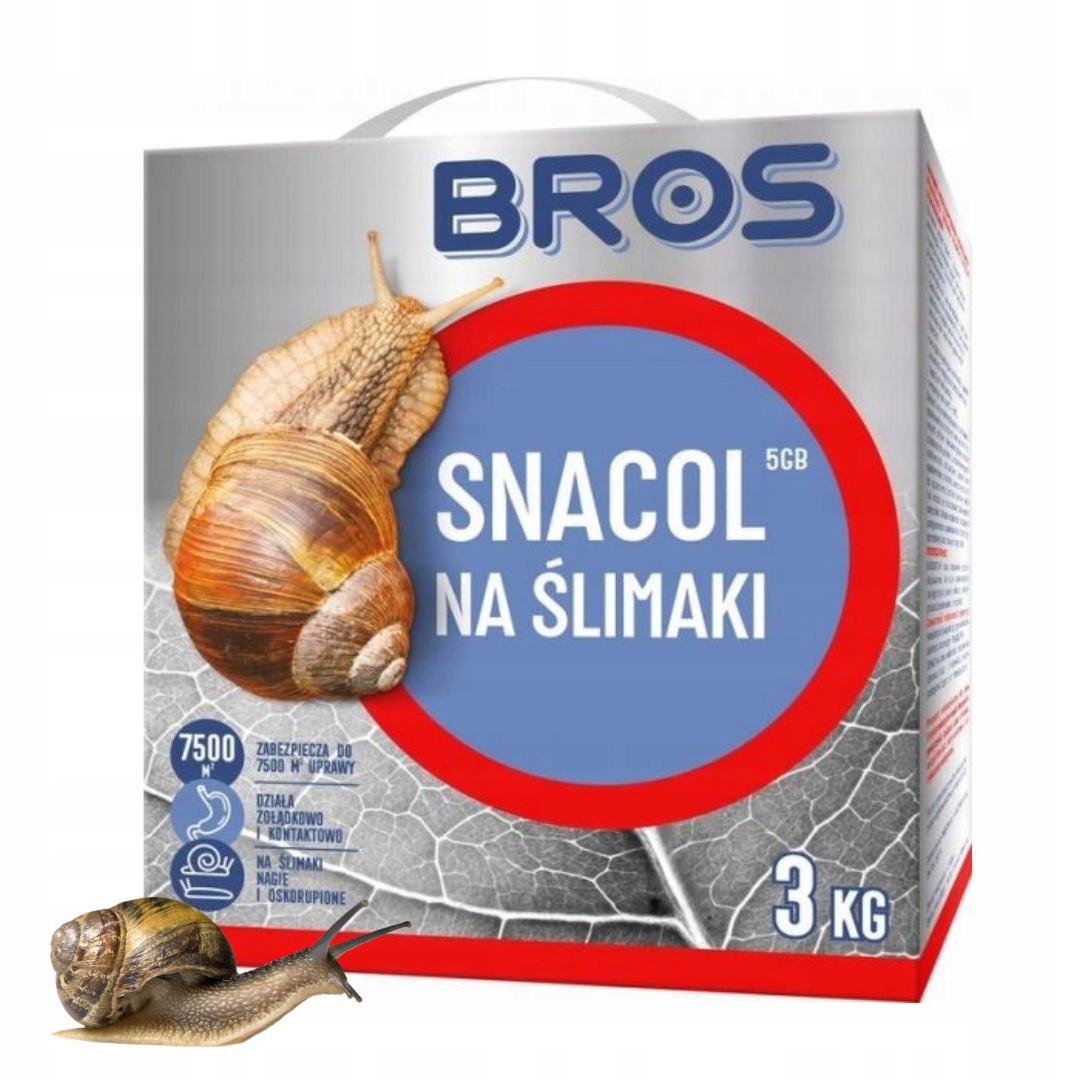 Bros SNACOL 5GB SNAIL JED 3kg SILNÝ