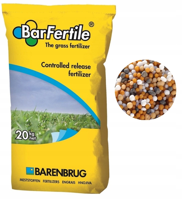 Dusité hnojivo Barenbrug granule 20 kg 20 l