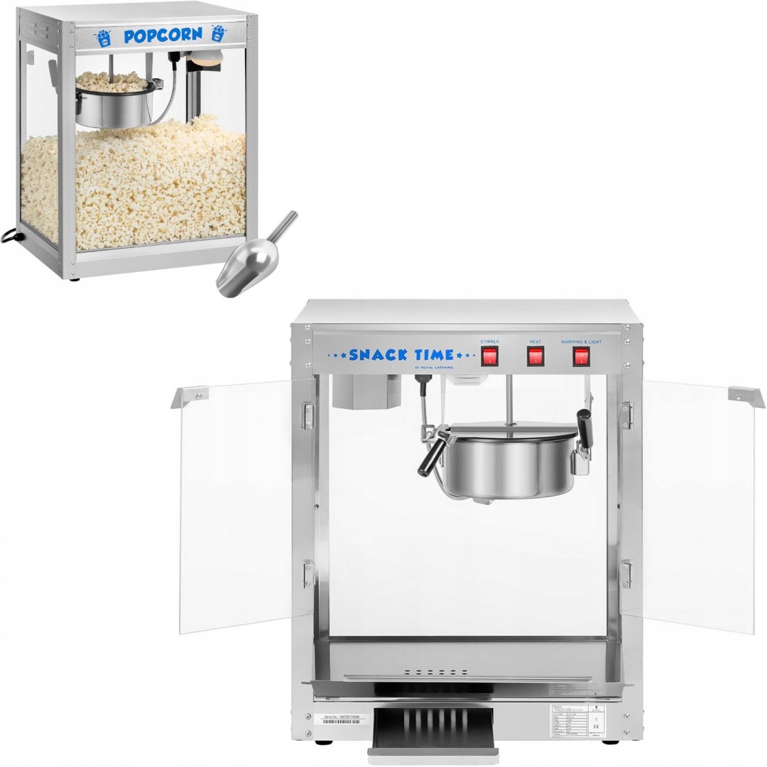 Barový popcorn maker 230V 1350W