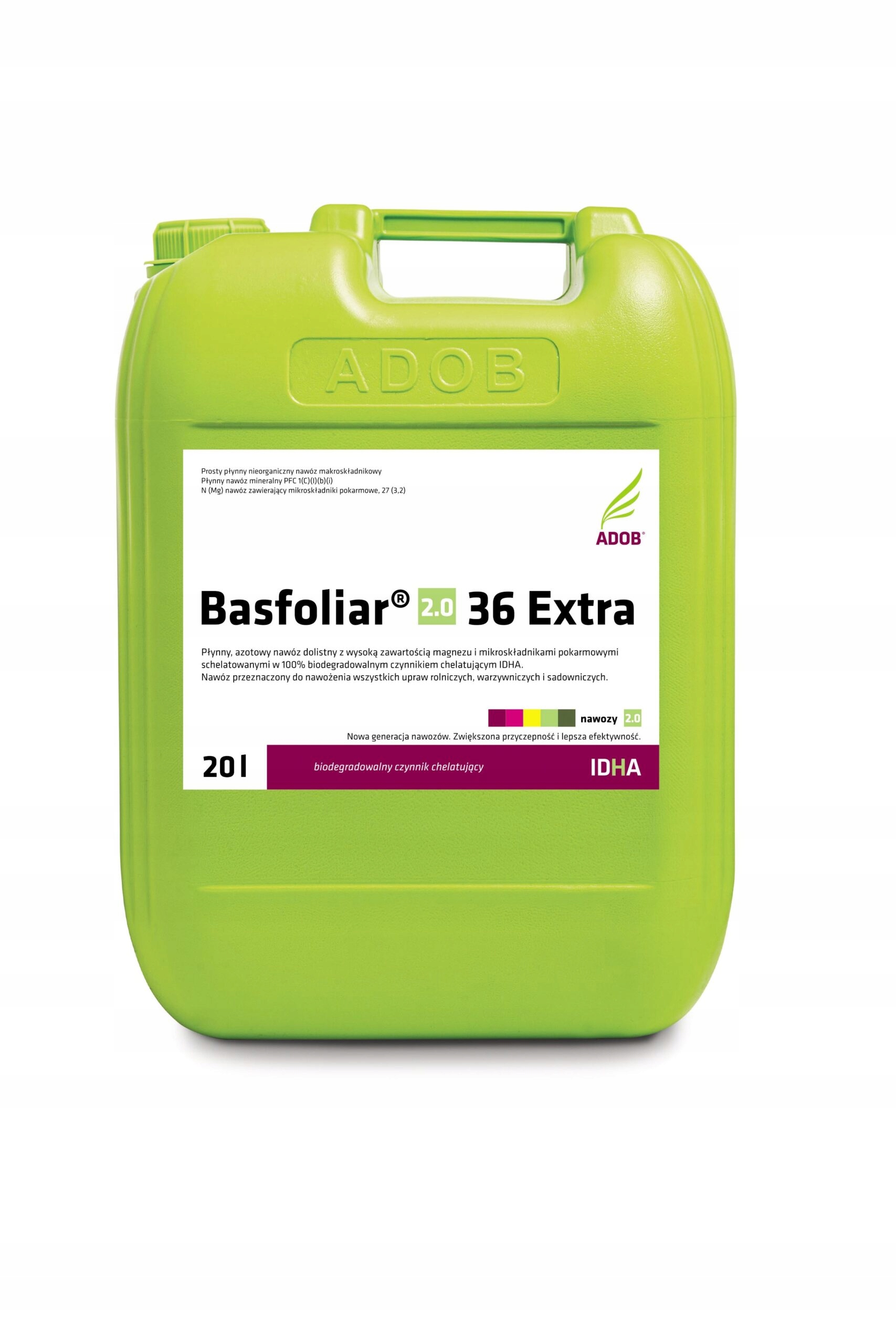 BASFOLIAR 2.0 36 EXTRA 20L LISTOVÉ DUSÍKATOVÉ HNOJIVO S MIKROŽIVINAMI HORČÍKA