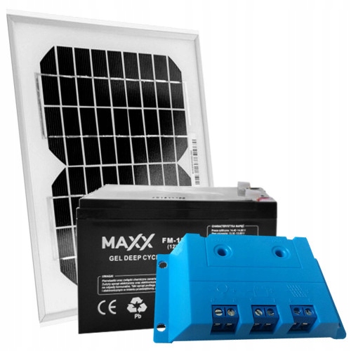 5W solárna batéria Maxx + regulátor nabíjania 3A