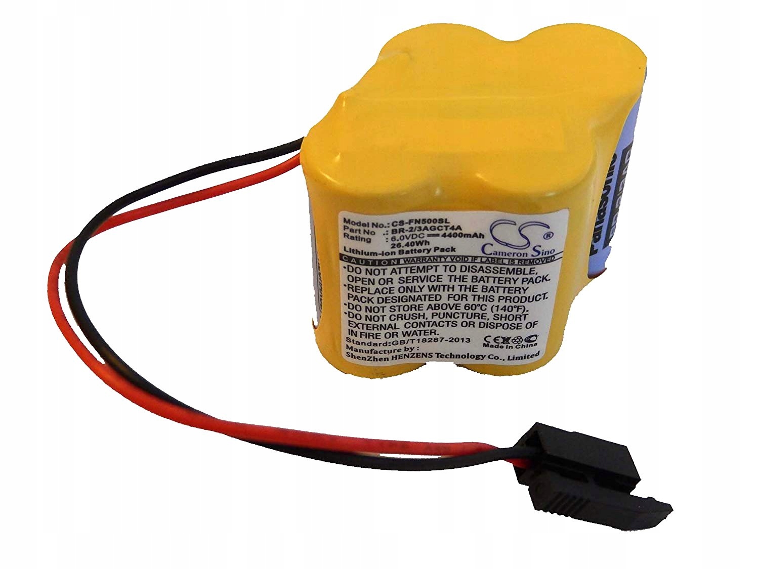 Náhrada lítiovej batérie BR-2 / 3AGCT4A 6V 3000mAh
