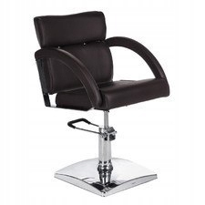 Kadernícke kreslo Beauty System DINO hnedé BR-392