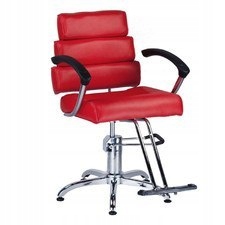 Kadernícke kreslo Beauty System FIORE red BR-3