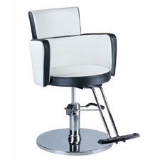 Kadernícke kreslo Beauty System LUIGI BR-3927 biele