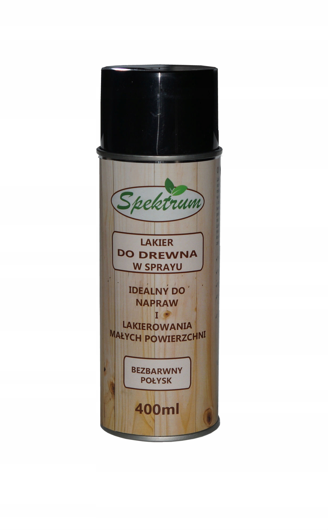 Lak na drevo Spektrum, bezfarebný sprej, 400 ml