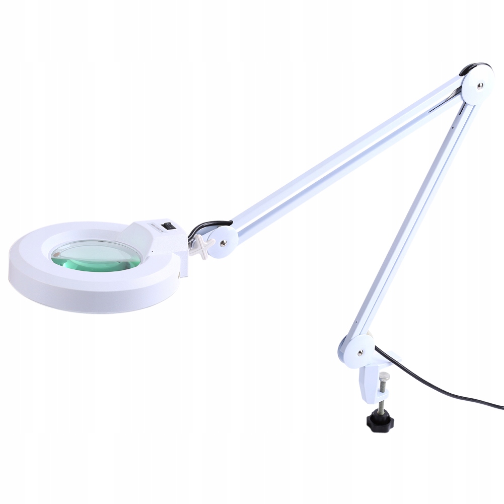 Biela 5X zväčšovacia lampa