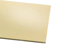 Mosadzný plech, mosadzný tvar 200x100x4,0 mm