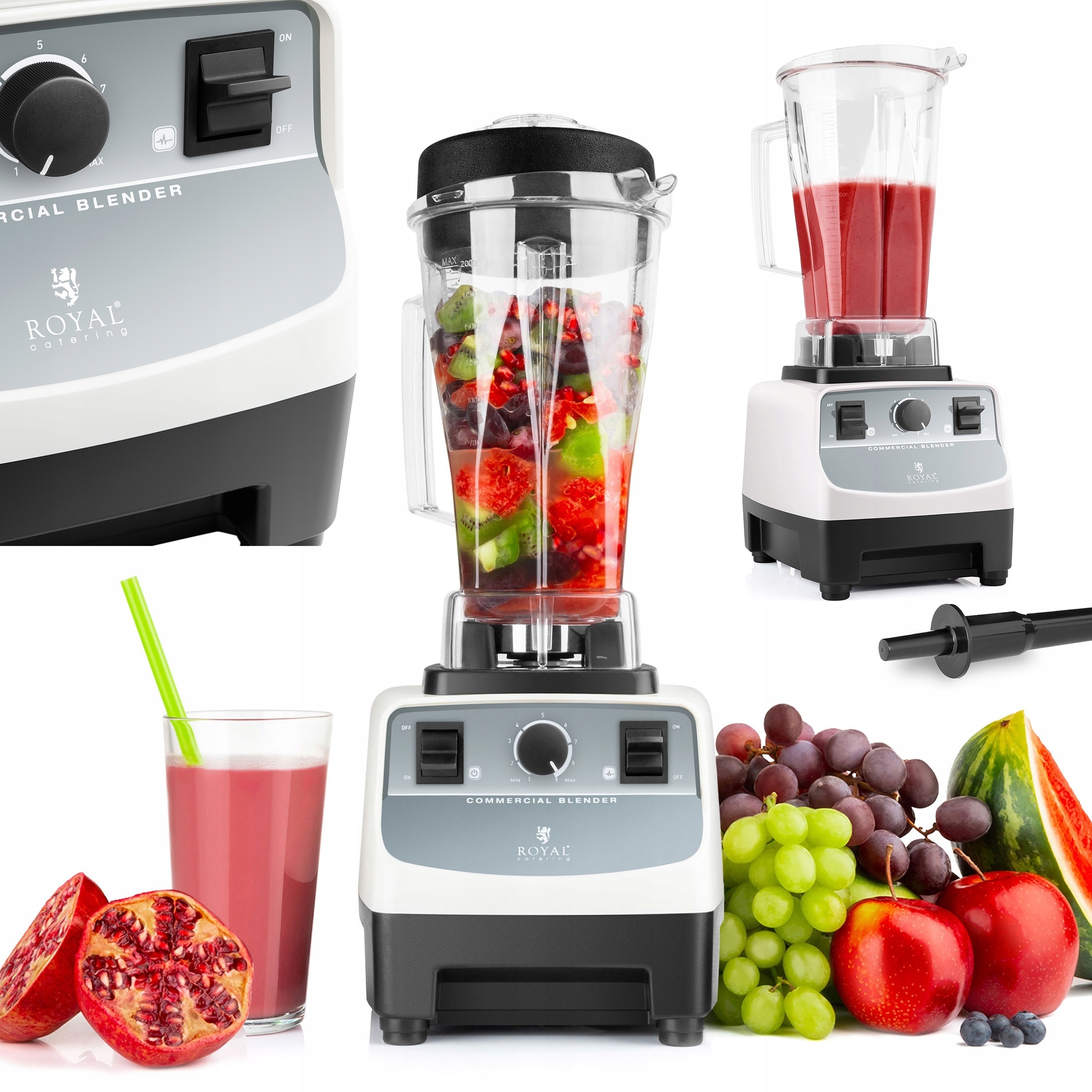Drvič mixéra RCMB-2LB s výkonom 1500 W ROYAL CATERING