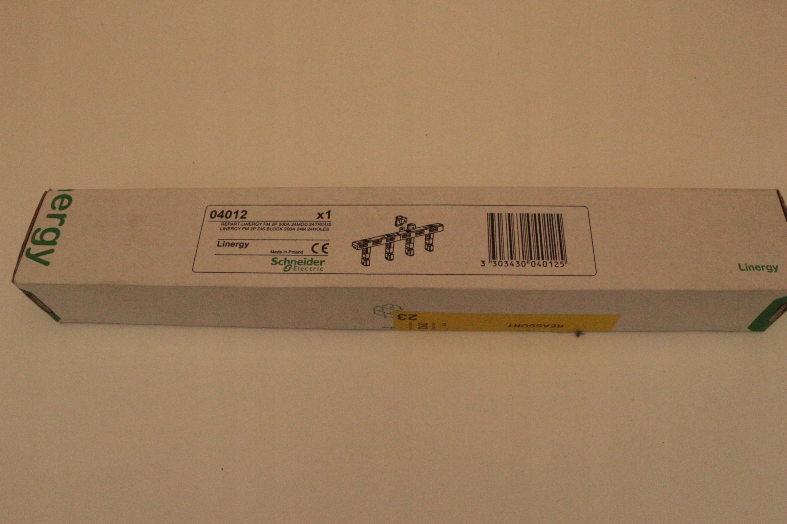 Distribučný blok Linergy FM 2P 200A