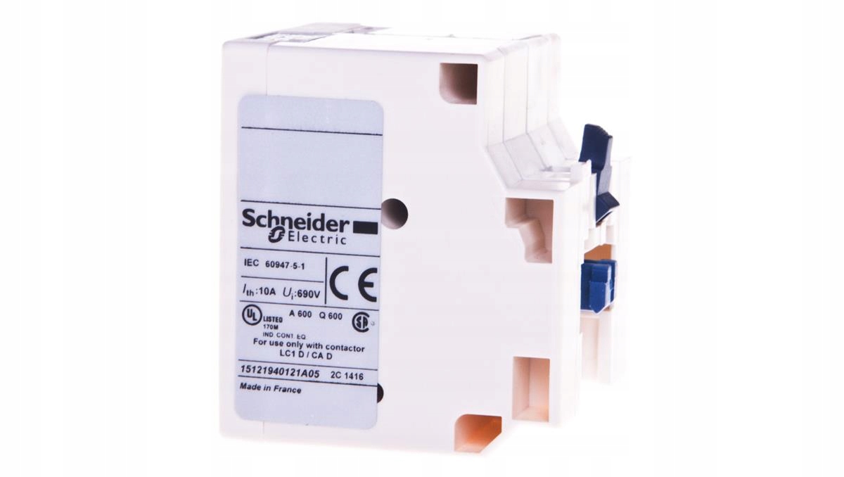 Blok západkových kontaktov LAD6K10B 24V AC / DC